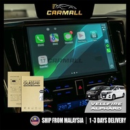 Toyota Alphard Vellfire Screen Center Console Multimedia Player Protector Glass For 2015-2023 GGH30 