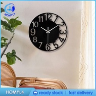 [Homyl4] Acrylic Wall Clock /Decorative Clock /Large Wall Clock /Round Wall Clock for