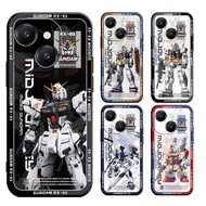 casing for TECNO Spark 40 40C 30 30C Pro Plus 4G 5G KL6 KL7 GUNDAM Matte straight Case black Soft Co