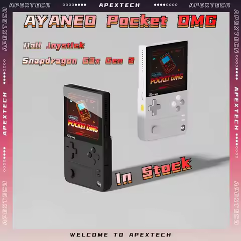In Stock AYANEO Pocket DMG 3.92 OLED Snapdragon G3x Gen 2 15W 6000mAh Vertical Retro Android Handhel
