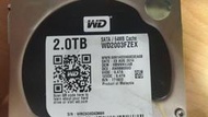 ㊣1193㊣ WD 黑標企業級 WD2003FZEX 2TB 2T 64M 無壞軌警告 SATA3 HD硬碟 可議價Li