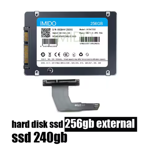 Portable SSD External Hard Disk For Mac 2012 Mini A1347 With Plus Converter Plus Tools 1.8 Inches Ex