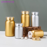 greatshore  Sample Tablet Packaging Bottle Container Pill Packer Plastic Jars Capsule Bottles With L