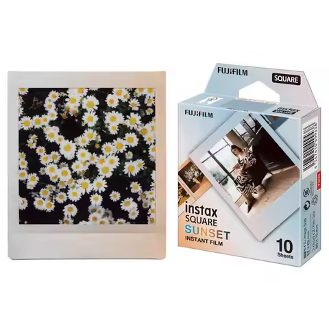 Fujifilm Instax SQUARE Sunset Photo Paper Original 10-50 Sheets for Fujifilm Instax SQUARE SQ6 SQ10 
