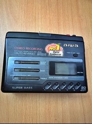 aiwa HS-JS415 卡式 隨身聽 電台 收音機 1994年 零件機 Stereo Radio Cassette Recorder