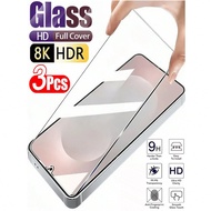 3Pcs HD Tempered Glass Film Compatible With Samsung Galaxy S25 S24 Ultra A17 A16 A06 A56/ Compatible