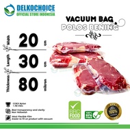 Food Vacuum Bag 20x30cm SMOOTH DELKOCHOICE Vacuum PlasticPOLOS UNIT/