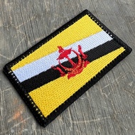 Brunei Embroidered Flag Patch