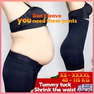 【𝗠'𝗦𝗜𝗔 𝗦𝗛𝗜𝗣 𝗢𝗨𝗧 𝟮𝟰𝗛𝗥𝗦】The Beauty Street High Waist Slim Girdle Pants Plus Size Corset Bengkung Shape