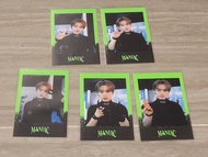 stray kids 李旻浩 Lee know 綠日周 maniac 拍立得 小卡