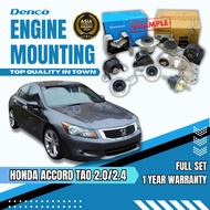 DENCO - HONDA ACCORD TAO 2.0 / 2.4  - INSULATOR KIT ENGINE MOUNTING