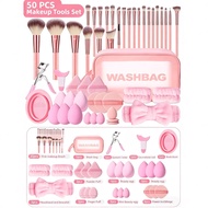 50PC Beauty Tools Large Set Face Wash Makeup Full Set
