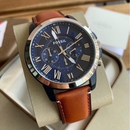 FOSSIL FS5237 GRANT SPORT CHRONOGRAPH BLUE LEATHER