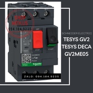 Schneider Motor Protection Circuit Breaker GV2ME05 - Schneider 3-Pole Motor Protection CB - GV2ME05 
