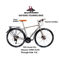 DARKROCK DR Safaris 700C touring bikes Titanium Alloy light weight DEORE T610 T6000  30speed Travel bike