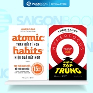 Book - Atomic Habits - Tiny Changes with Surprisingly Effective Effects + Super Focus Atomic Habits 