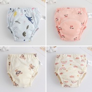 baby diaper cessation training pants, pure cotton gauze diaper pants, learning pants, baby waterproof diaper pocket, diaper barrier pants