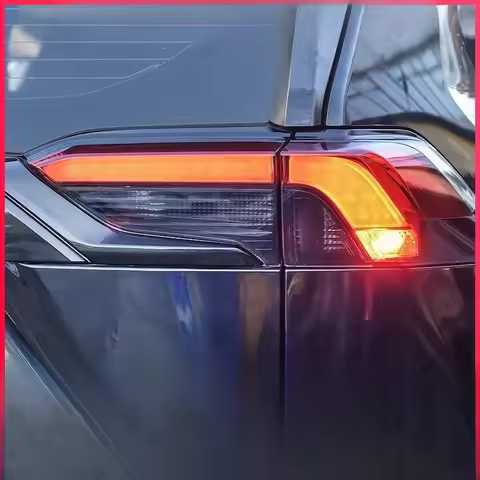 ForToyota 2020-2025 RAV4 Wildlander Blackened Tail Light Film Protection Scratch-proof RAV4 Modified