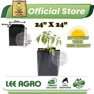 24 X 24 UV Protection Poly Bag Tebal/Polybag/Nursery Plantation Plastic/Polibag Fertigasi/Plastik Semaian 24X24