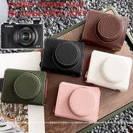 G7X3 G7X2 Casing PU Leather Camera Bag Case Cover for Canon Powershot G7 X G7X Mark III II 2 3 G7XII