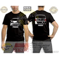 Honda FREED FRONT REAR Automotive T-Shirt - Kaosilogis