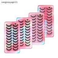 [LS] Fake Eyelash Anime Eyelash 10 Pairs Little Devil Eyelash Natural Day Makeup Manga Eyelash Trans