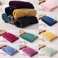 [Heimi Department Store] 30x50CM/40x60CMVelvet Pillow Case Cover SolidSleeping Pillowcase For Memory Foam Latex Pillow