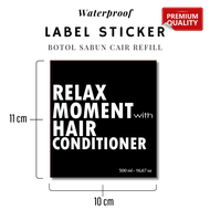 Sticker Label Botol Sabun