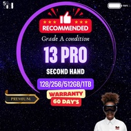 13p DEMO (Grade A) Used 13 P smartphone 1+1 Month WRTY 13 PR ORI SECOND HAND ( Unisex Gadget Store )