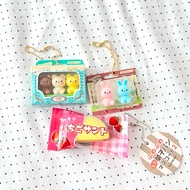 Food TRINKETS ANIMAL GUMMY JAPAN BUNNY TEDDY BEAR MINIATURE PINK SANDWICH JDREAM PASCO JELLY AOYAMA 