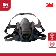 3M 6502QL RUGGED SILICONE COMFORT HALF FACEPIECE REUSABLE RESPIRATOR - M