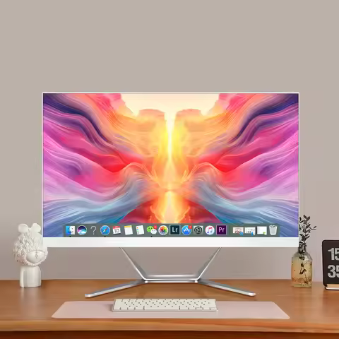 27 Inch All-in-One PC Core I7 16GB RAM 512GB SSD OEM AIO Desktop Computer Monoblock All in One PC Wi