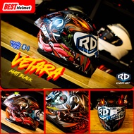 new หมวกกันน็อค RD CZ-R BT ราคา จาก 1790.- เหลือ 1490.-