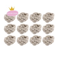 Napkin Napkin Ring 12 Piece Set Cotton Rope Napkin Ring-Burlap Napkin Ring Set