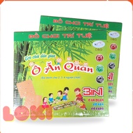 3 in 1 Intellectual Toy - Mandarin Box - Go - Checkers - Folk Games _MQS