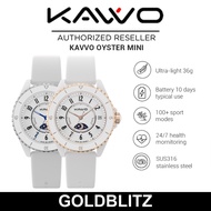 KAVVO Oyster Mini 38mm Smartwatch 1.1" AMOLED Always-On Display Rotating Bezel Female Health Heart R