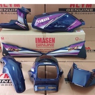 Y764 YAMAHA RXZ MILI 55K 3XL IMASEN PURPLE TERUNG DVC COVER SET WITH STICKER SIAP TANAM