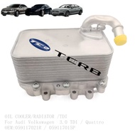 Diesel Engine Oil Cooler 059117021R 059117015P For AUDI A4 B8,A5,A6 C7,A7,A8L D4,Q5,Q7 3.0T VW Touar