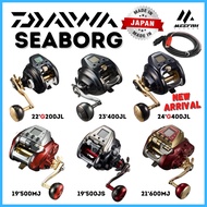DAIWA SEABORG G200JL, G400JL, 500JS, 500MJ, 600MJ & 800J JAPAN  - ELECTRIC FISHING REEL