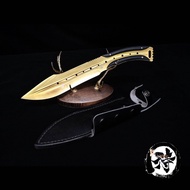 มีดพกพา​ 9cr18mov​ ใบทอง​ งานเต็ม