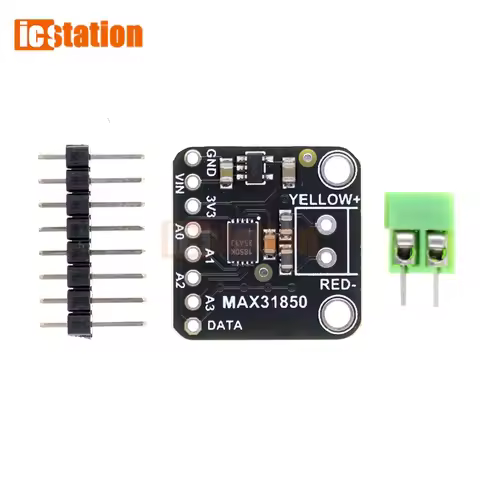 MAX31850 K Type Thermocouple Breakout Board Temperature Sensor Measurement Module MAX31850K 1-Wire T
