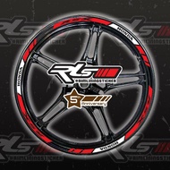 Rim Lining Sticker HONDA RSX outcall