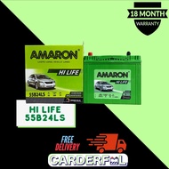 🔥Sales🔥FREE DELIVERY [55B24LS] ｜NS60LS｜46B24LS｜  Amaron Hi Life | Car Battery | Civic City Vios Yari