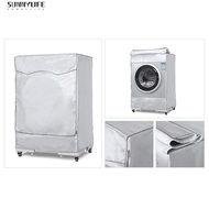 {sunnylife} Silver Washing Machine Cover Waterproof washer Cover for Front Load Washer/Dryer