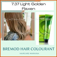 ⊙ ★ ✭ 7.37 LIGHT GOLDEN FLAXEN Bremod Hair Color - With Oxidizer Set