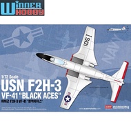 Academy 2005 USN F2H-3 VF-41 BLACK ACES scale 1/72