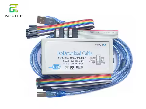 HW-USBN-2A Lattice is Download Cable USB Jtag ISP FPGA CPLD Programmer for Diamond is Lever Win7 WIN