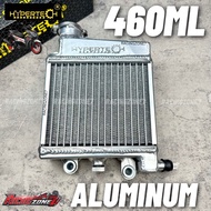 HYPERTECH ALUMINUM RADIATOR 460ML NVX155 V1 V2 RADIATOR BESAR NVX155 SILVER BLACK/ NVX155 Radiator B