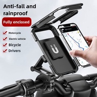 [Waterproof Phone Holder] Electric Battery Motorcycle Locomotive Phone Holder Navigation Bicycle Car