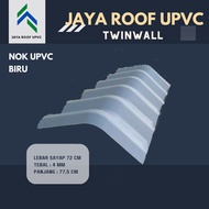 NOK UPVC Biru Jaya / Karpus Wuwungan Bubungan Atap UPVC Setara Alderon